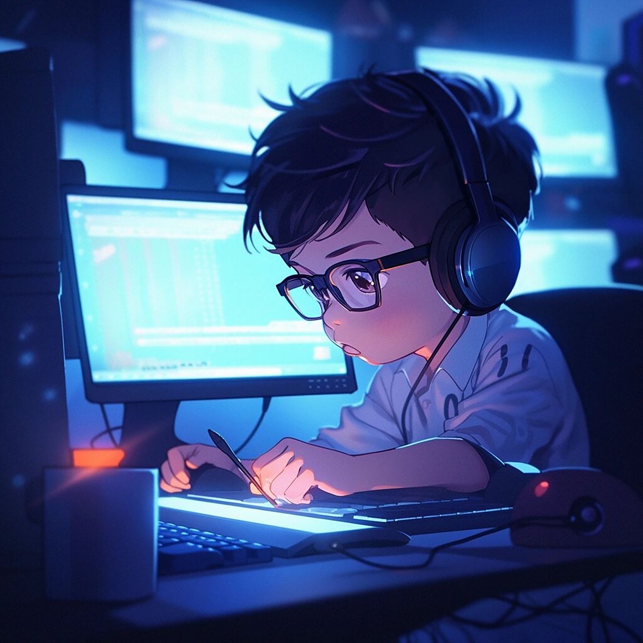 同事都好喜欢这组程序员头像,都被要疯啦 上班愁眉苦脸的你,认真的你