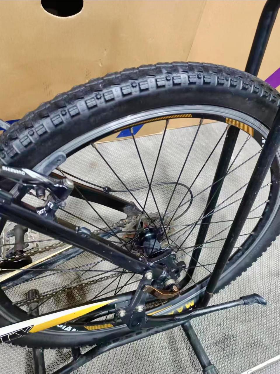 捷安特atx730.24速,m车架