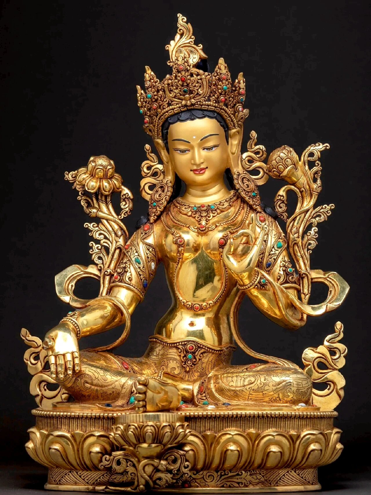 绿度母|藏传佛教中最重要的度母本尊