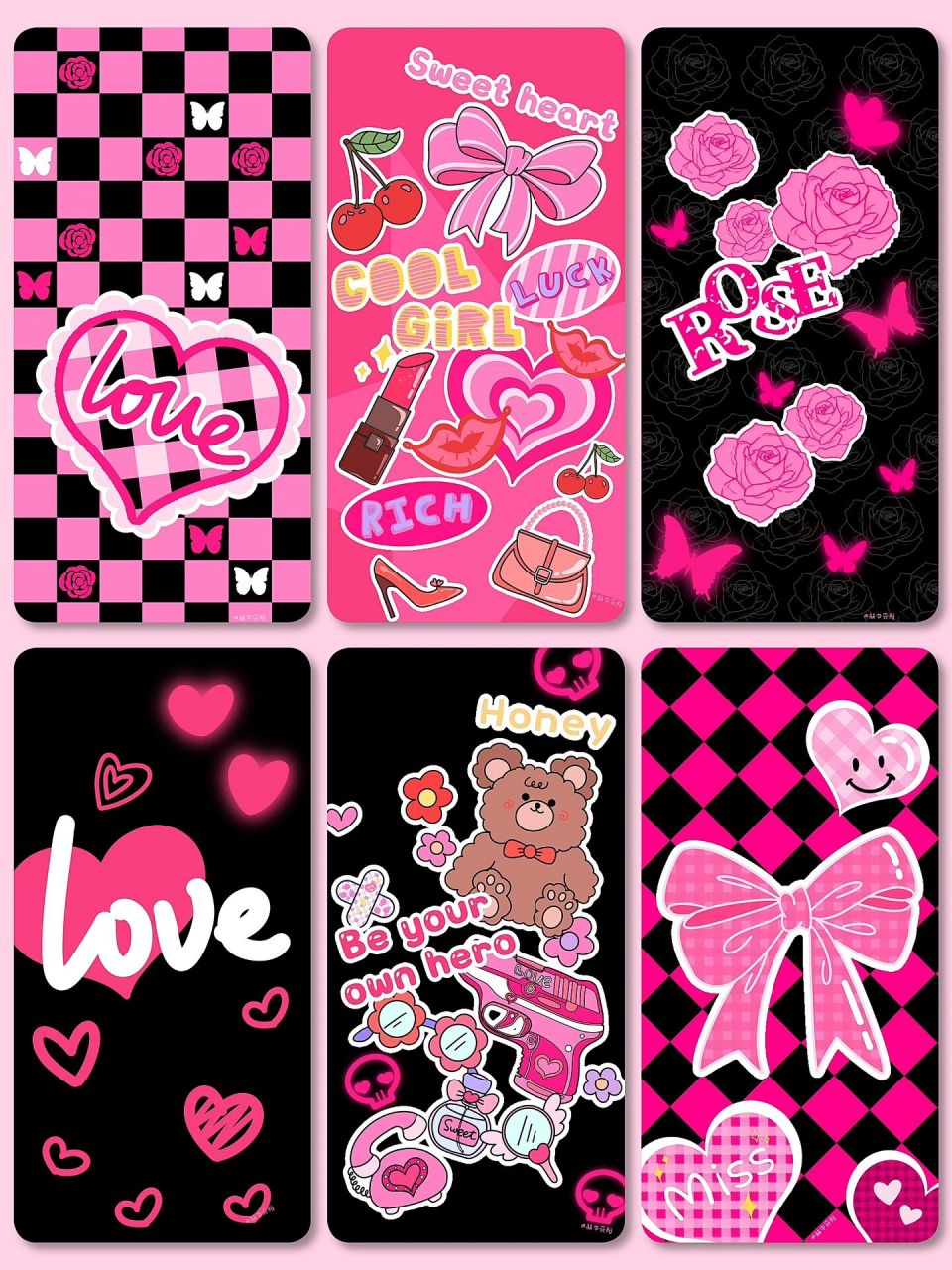 原创壁纸第1661536615期|甜酷风 甜酷风壁纸来咯～ 9315