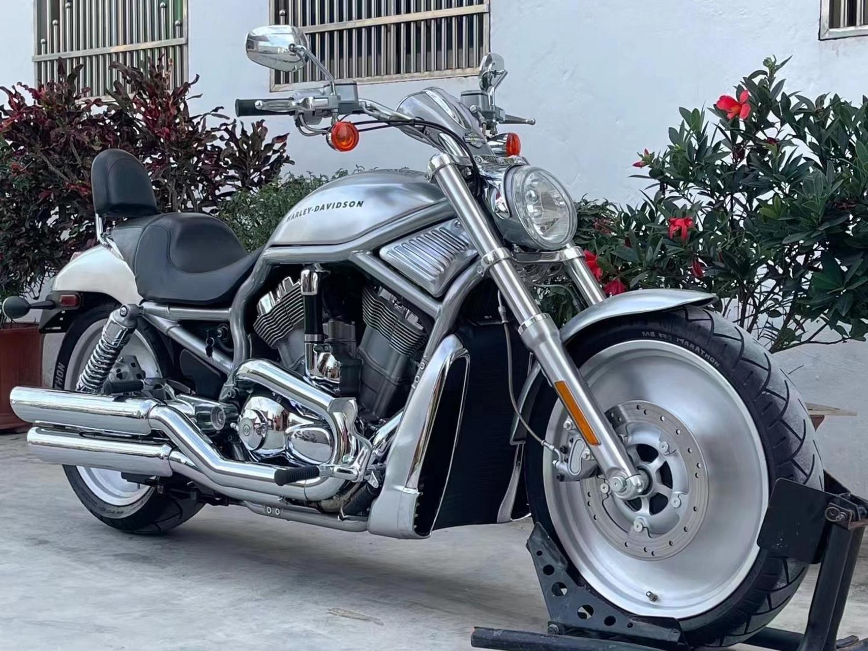 04年100周年纪念版哈雷威路德 水货成色 电镀见闪闪发光  电喷水冷