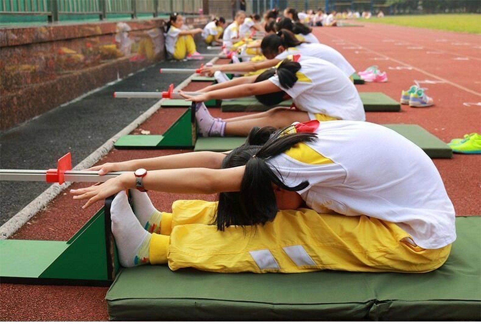 坐位体前屈测量器训练器中考测试仪中小学生6-12岁可拆卸幼儿儿童