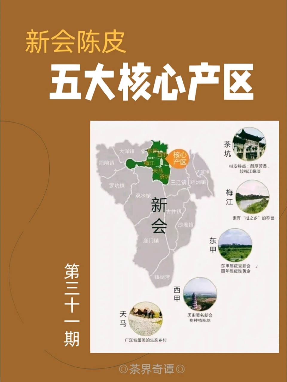 第31期| 新会陈皮5大核心产区介绍 73"凡是望得见凌云塔的地方,种出