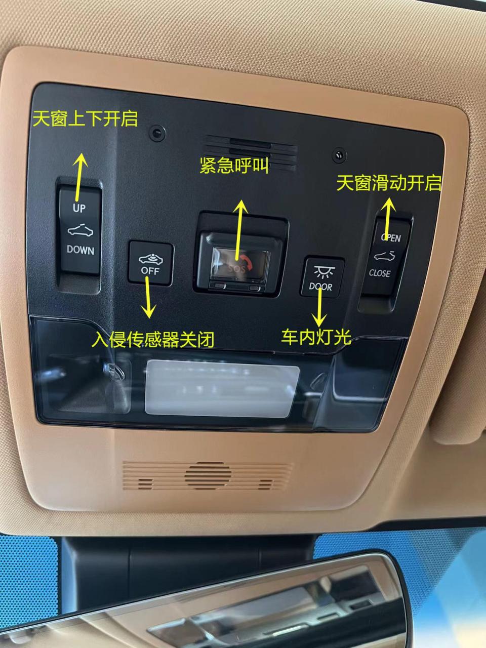 北汽ec200按钮图解图片