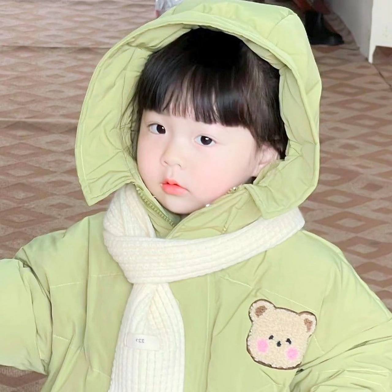 可爱娃娃小女孩儿微信表情包头像.