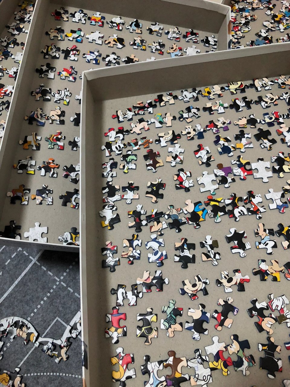 07945米奇异形拼图技巧教程7515751577细节图 07945