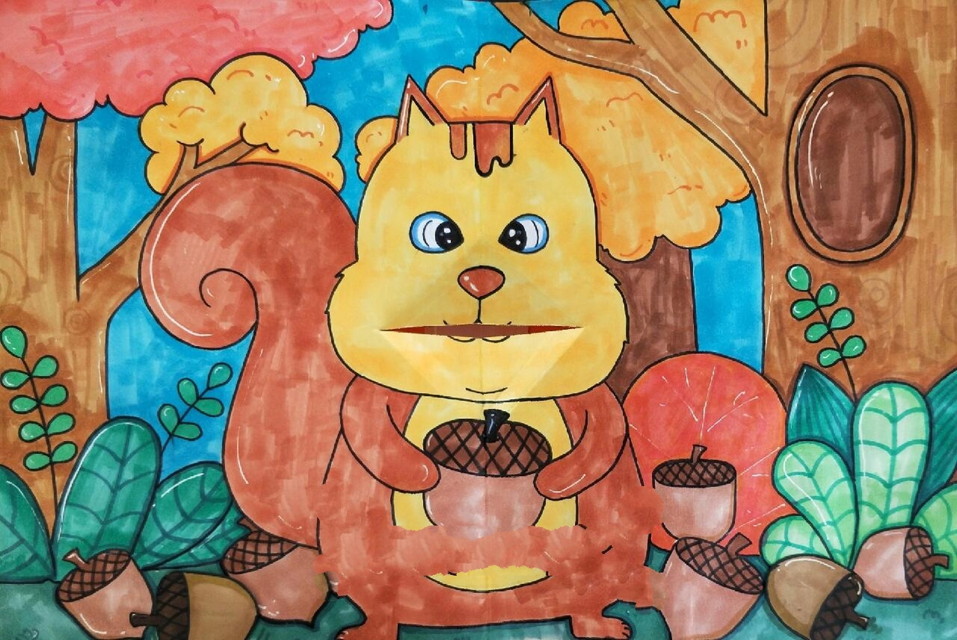 半立体绘本内容《动物的大嘴巴》 封面待定哦!