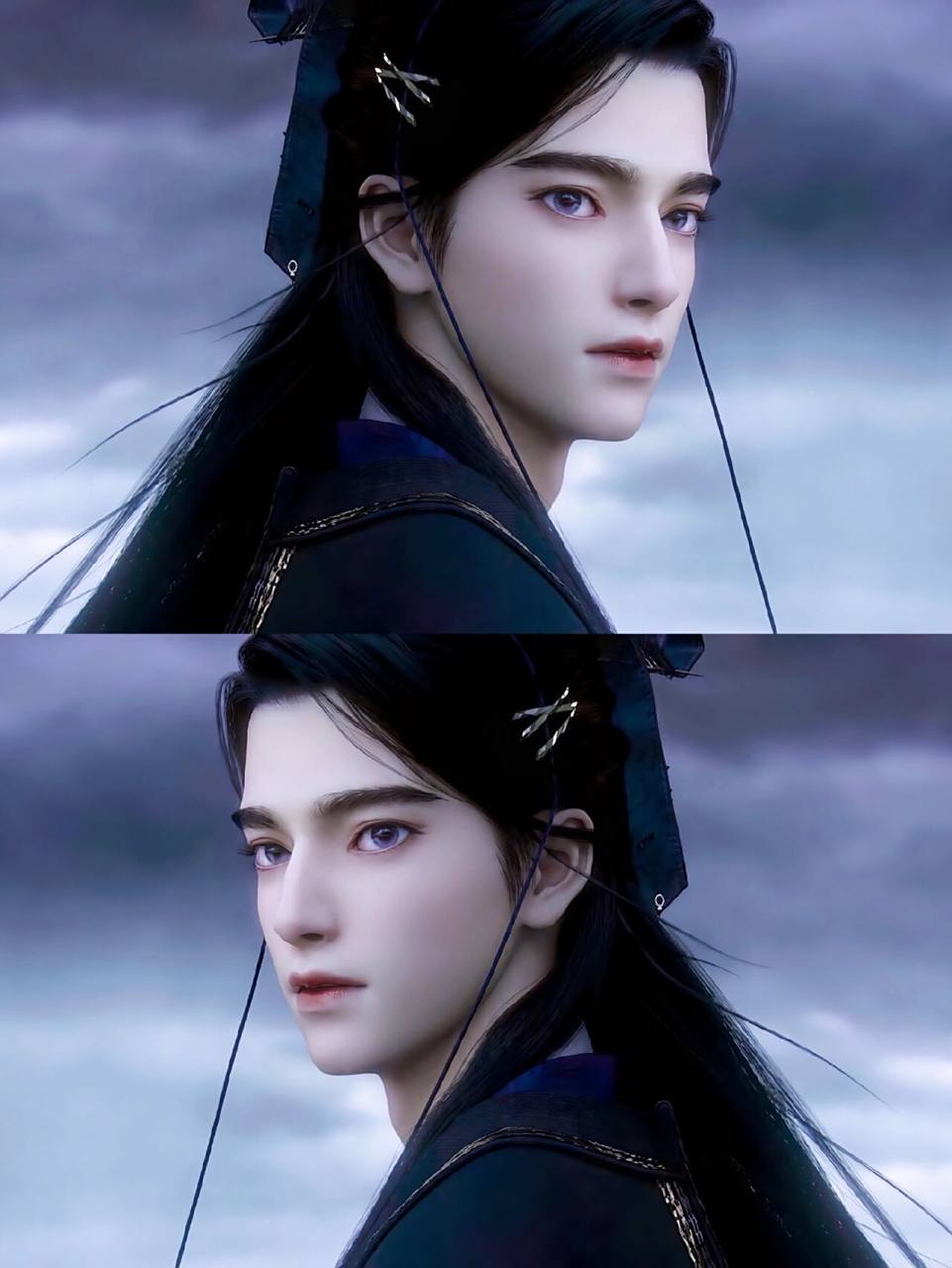 呜呼～我就没见过这么帅的脸啊!