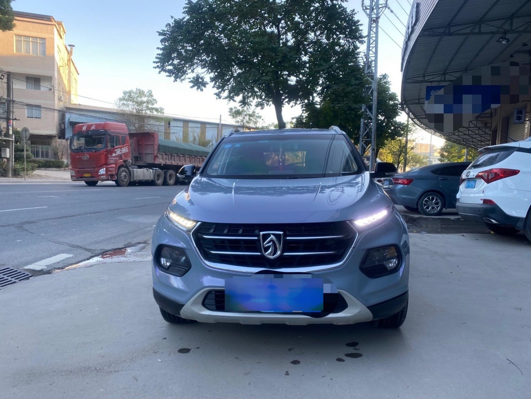 宝骏510 改色梦幻灰