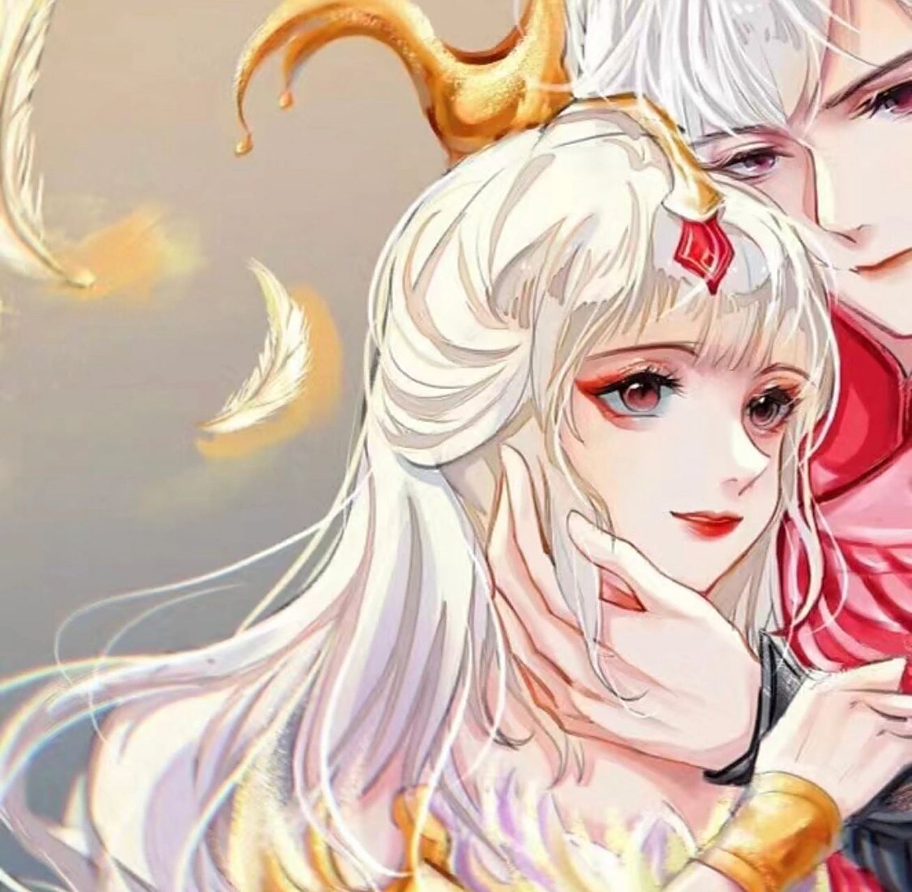 李白和王昭君哒专场情头