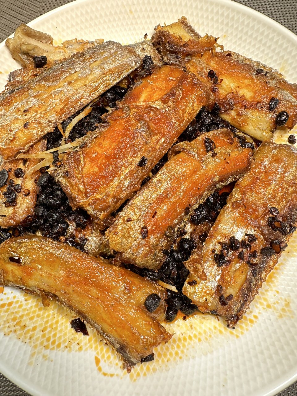 🔥豆豉带鱼这样做,比罐头🥫还香还好吃 快过年了,在年夜饭上做这