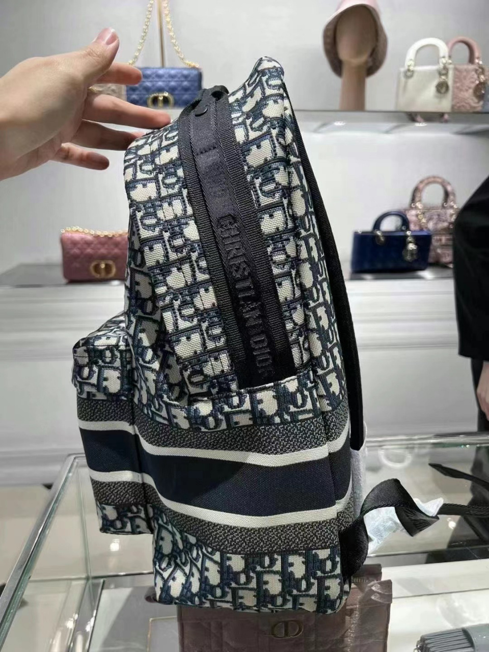 dior老花双肩包 94简直不要太喜欢了 dior travel双肩背包94 特别