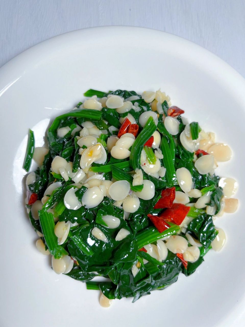 杏仁菠菜 |清爽凉菜,一口一口停不下来 好吃无负担的小凉菜,清清爽爽