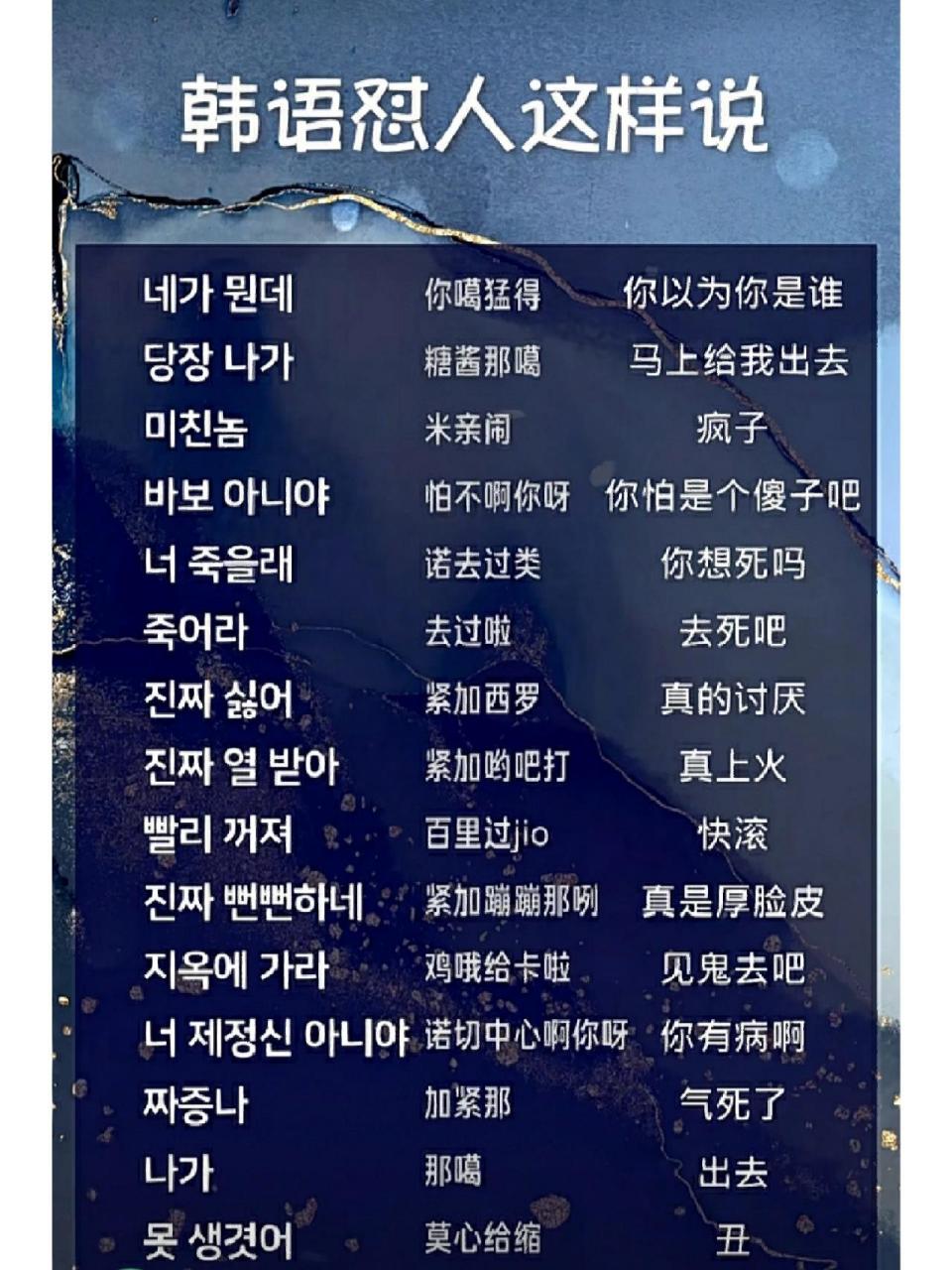 大家快来看看韩语,日语骂人的语句 有人吗?你大家快去怼回吧