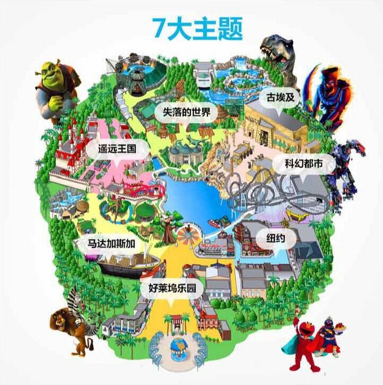 新加坡 vs 北京环球 北京环球影城9月20日正式开园足足有八个新加坡