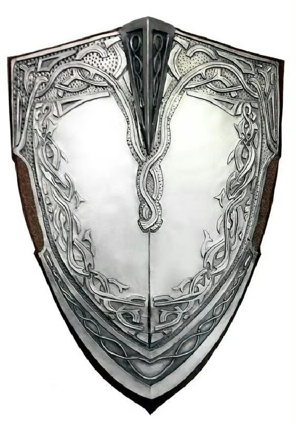 一组酷炫十足的盾牌设计|兵器素材|图案素材