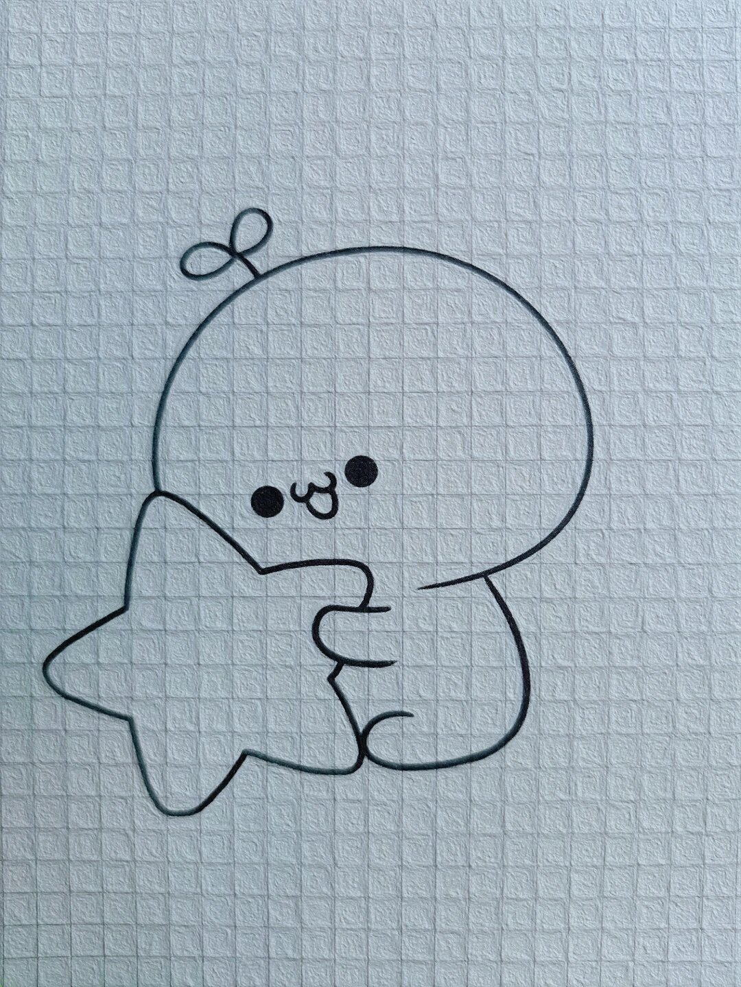 长草颜简笔画教程(100/67)