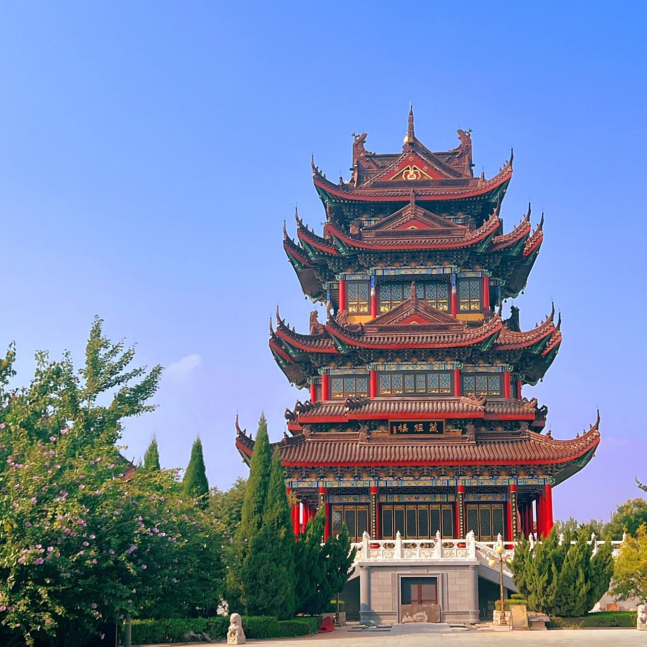 德州庆云县海岛金山寺小记 不收门票. 停车方便.