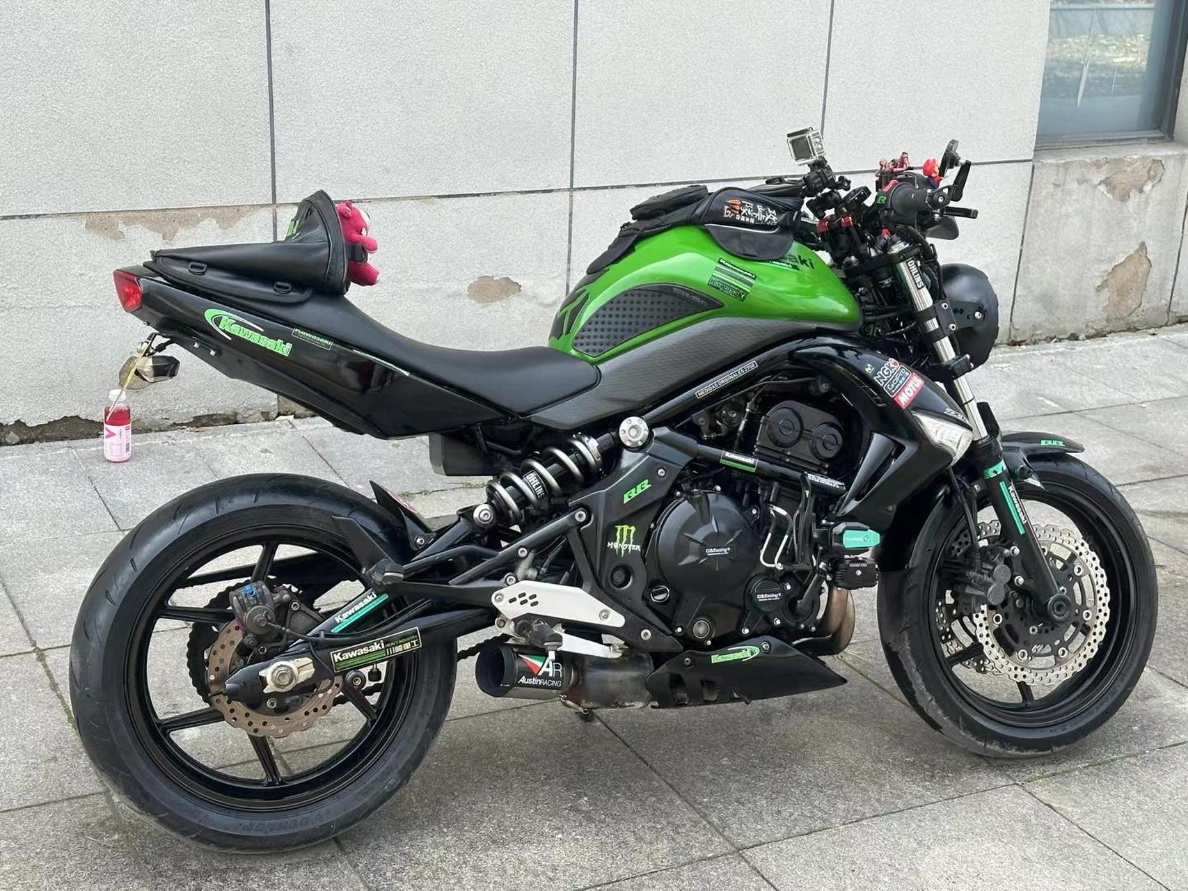 1580090精品川崎er6n摩托车 双.