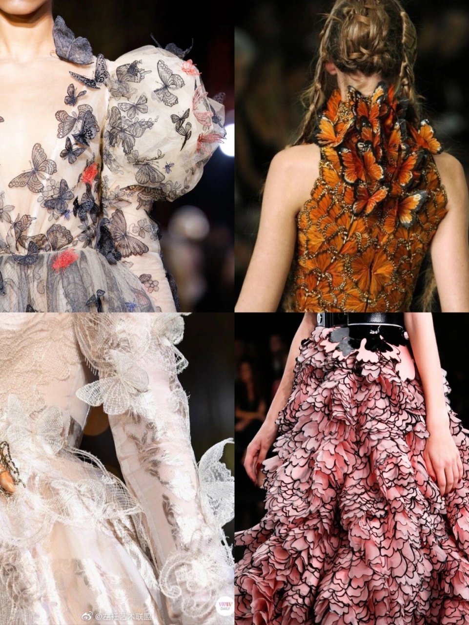 设计灵感|22s流行的甜酷蝴蝶03元素运用合集 蝴蝶03元素可用于 廓