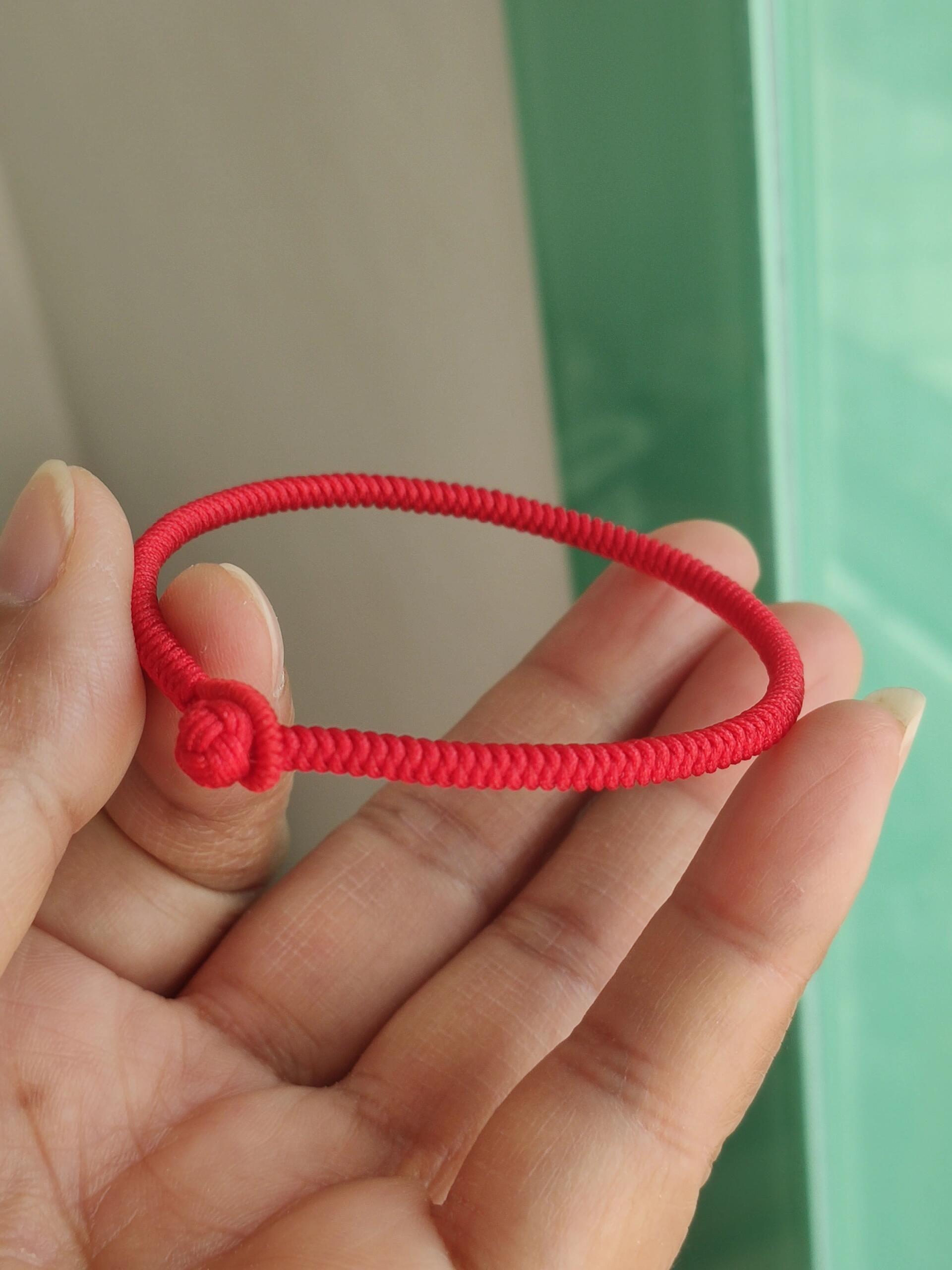 金刚结手绳 新年红绳佩戴方法和注意事项