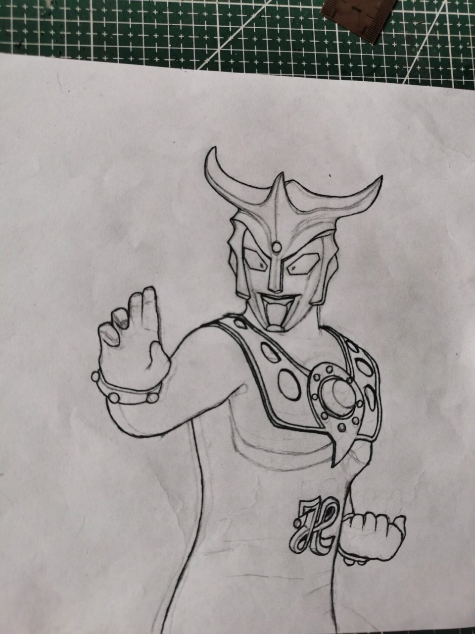 手绘雷欧奥特曼 ultraman   leo