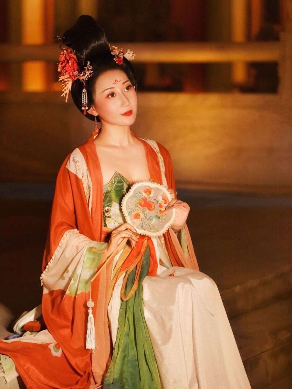 国风盛世|大唐芙蓉园不夜城汉服夜景拍摄 97十三朝古都西安又称长安