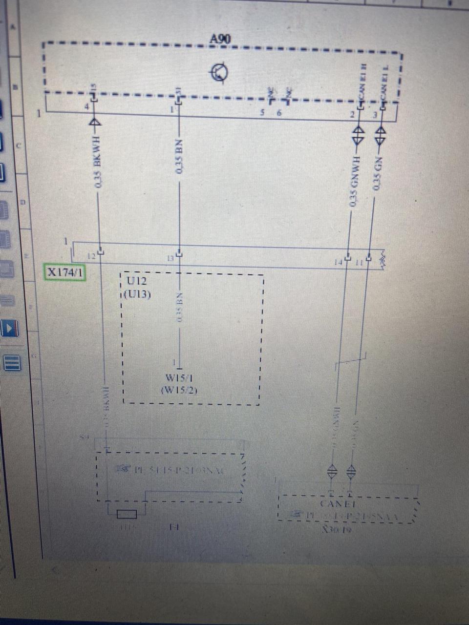 奔驰ml400 w166底盘防碰撞故障