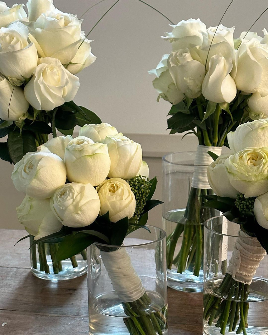 ins花束|白玫瑰手捧花07 "简约干净,白色永远是最高级的" ins