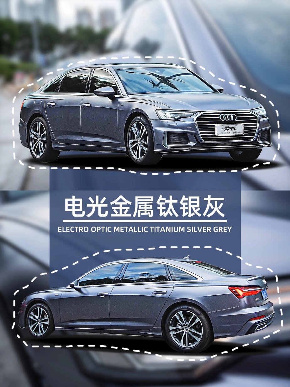 钛银灰也大气了吧7515满满的高级感99 电光金属钛银灰是我一眼