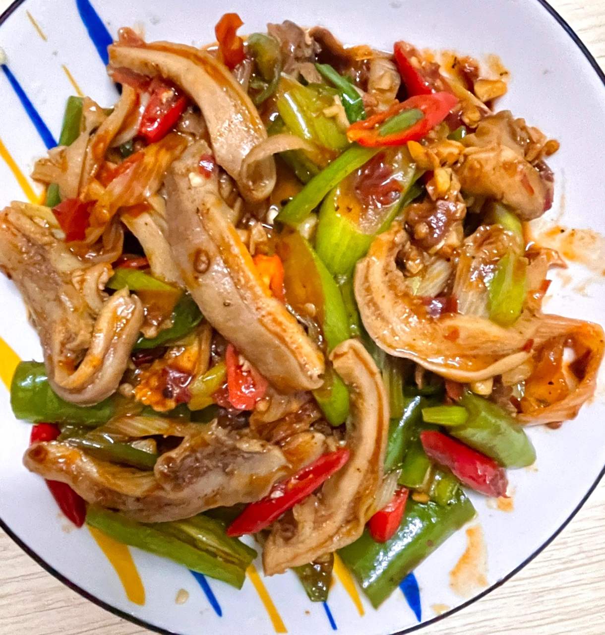 爆炒猪肚!口感和味道都一绝!超简单做法 猪肚超好吃的好吗!