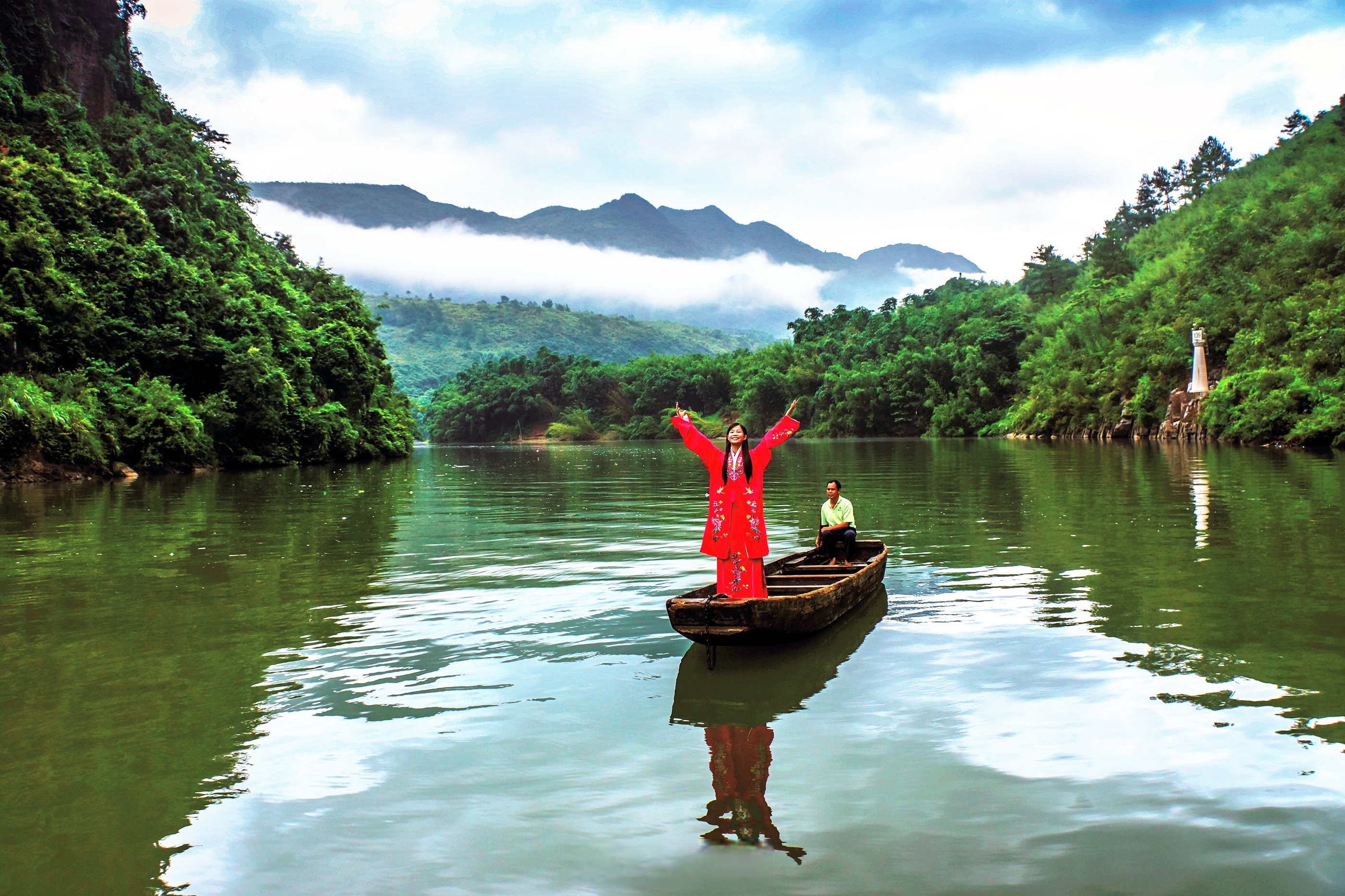 赣南明珠 山水交融 生态与人相关图片2