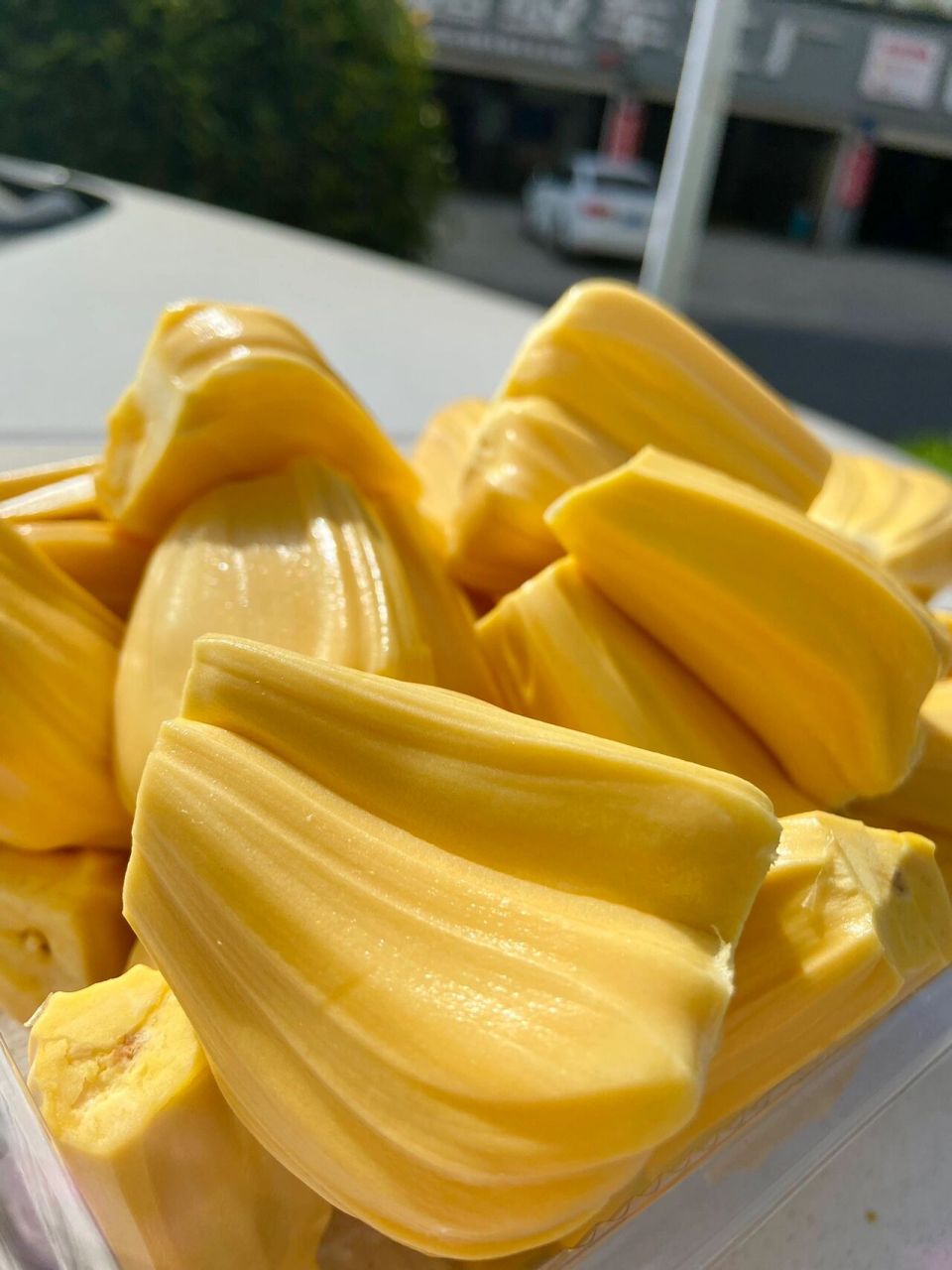 菠萝蜜文案 菠萝菠萝蜜,生活甜蜜蜜78～苞大肉厚,香甜可口,敲好吃