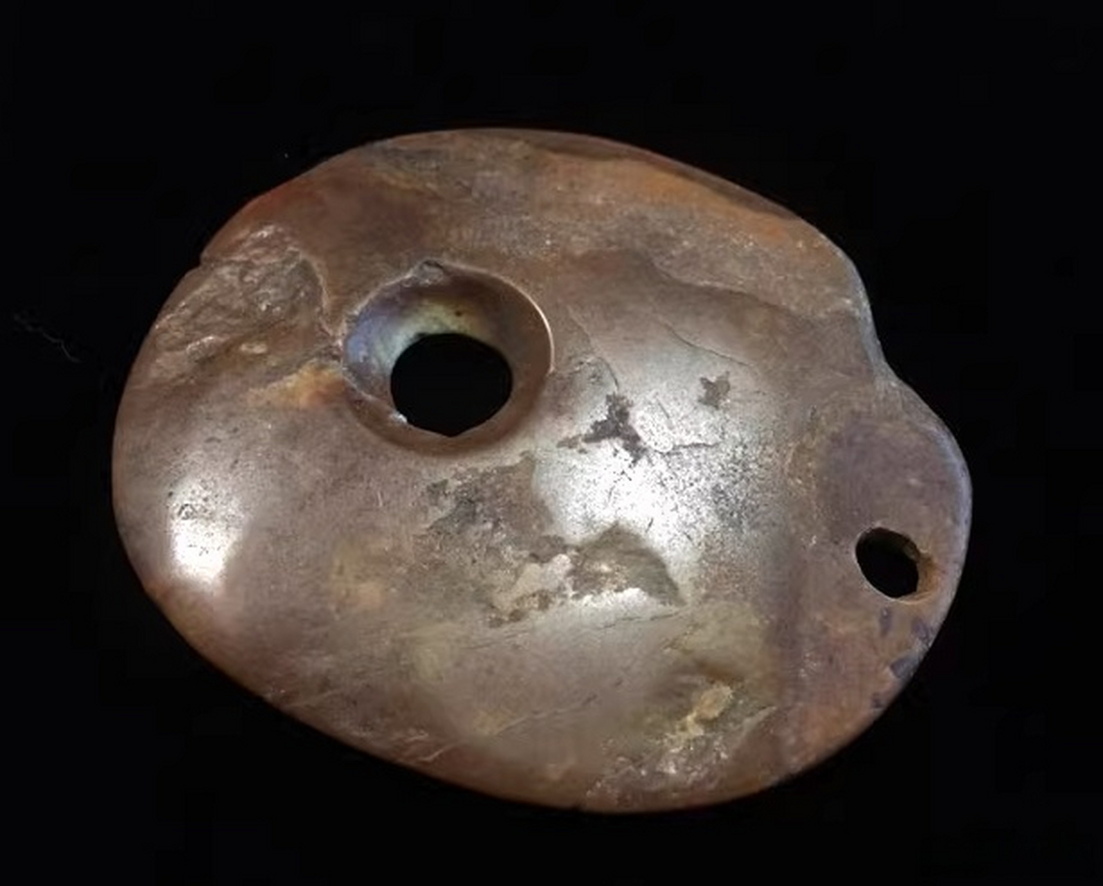 古玉居珍藏# 老土大红,小南山!·9000年的文化源头!