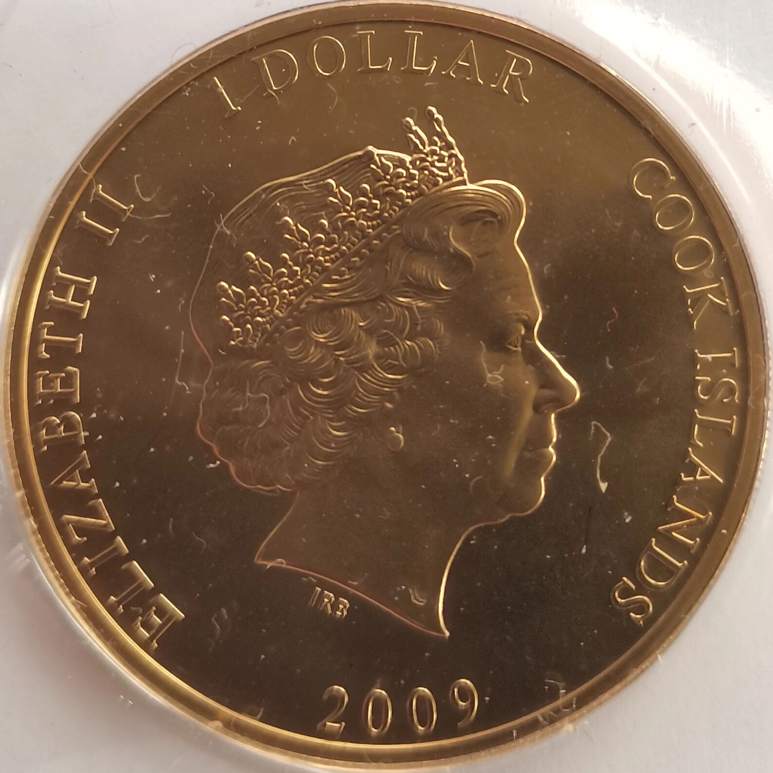 库克群岛 2009年 英国历代君王系列纪念币5