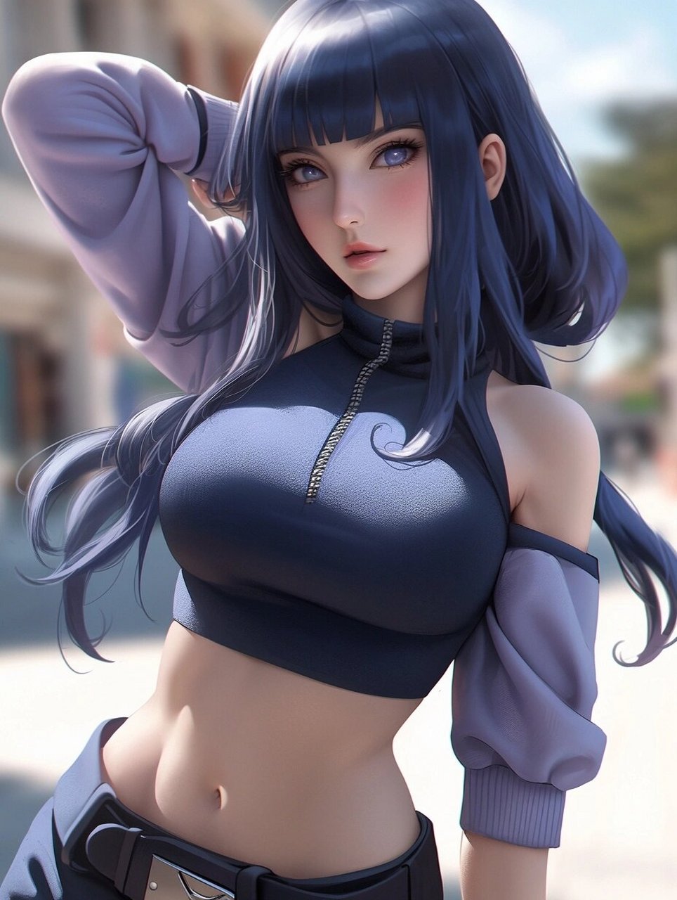 火影·日向雏田 看了雏田,你们还会喜欢小樱吗