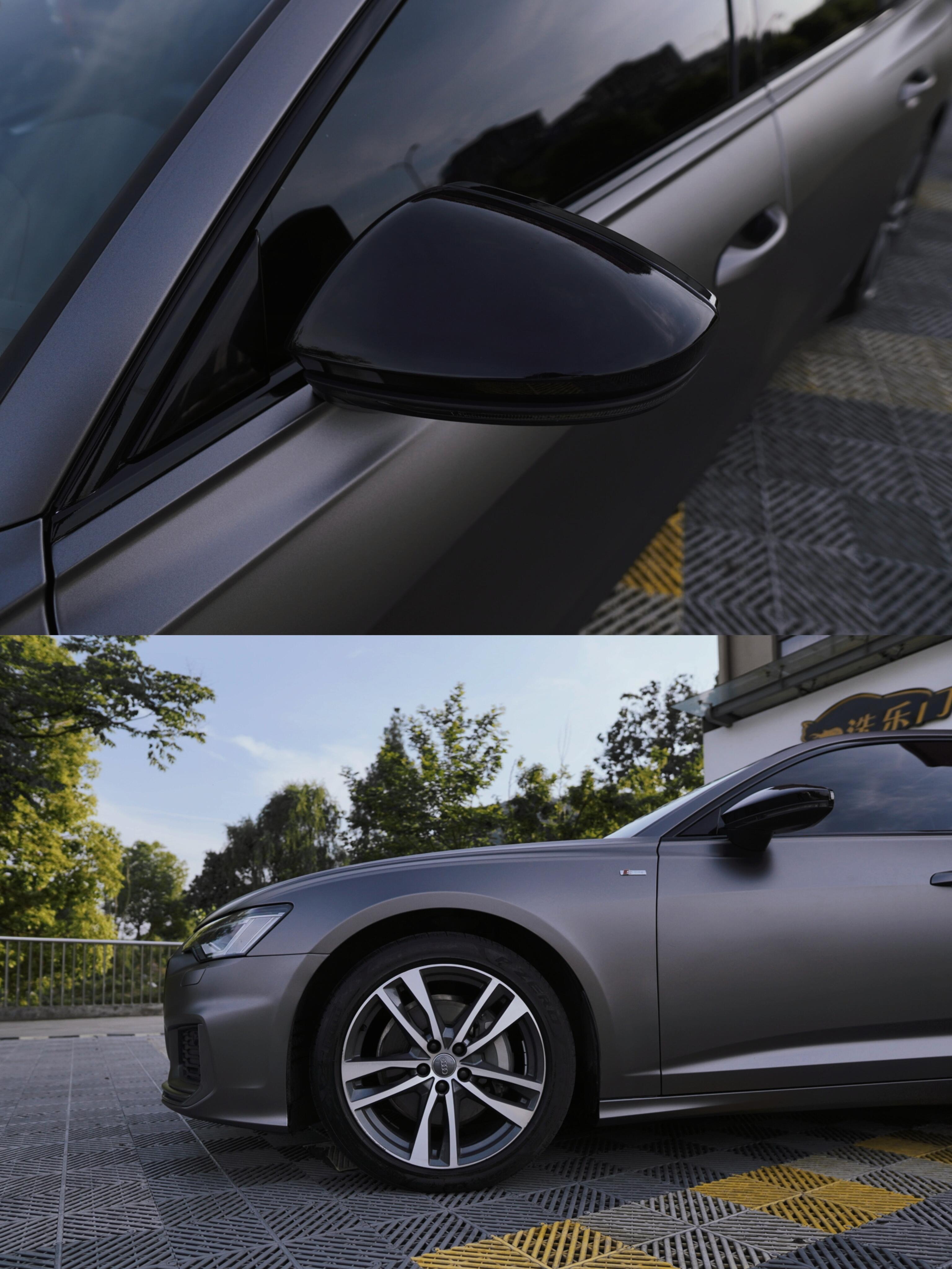 我的奥迪a6改色