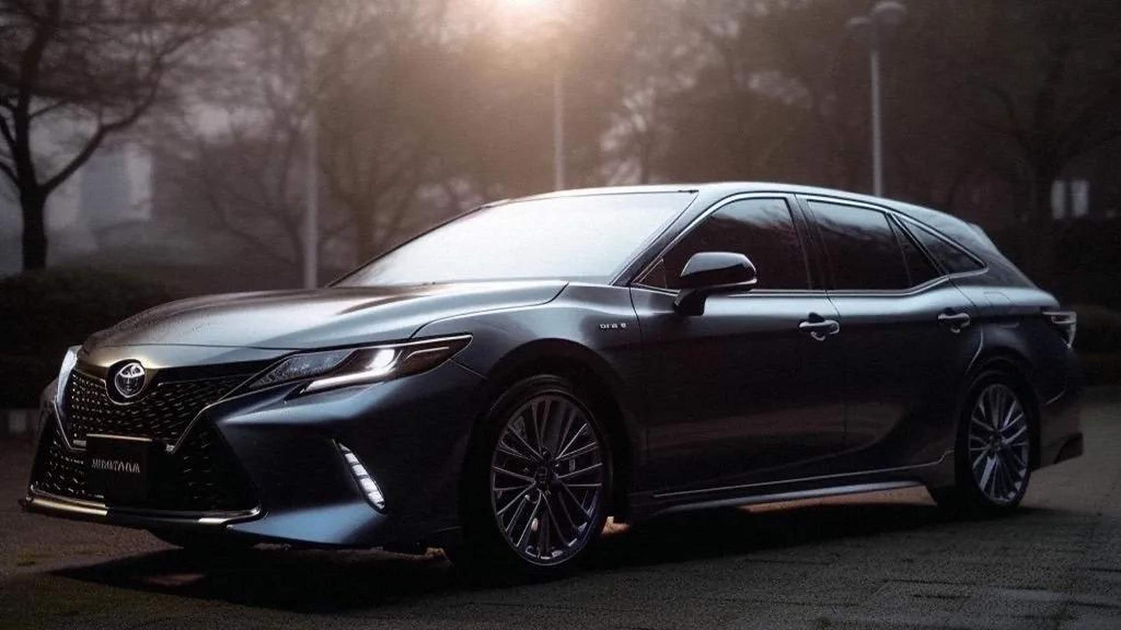 全新丰田凯美瑞旅行车预览图!这是把塞纳压扁了的凯美瑞吗?