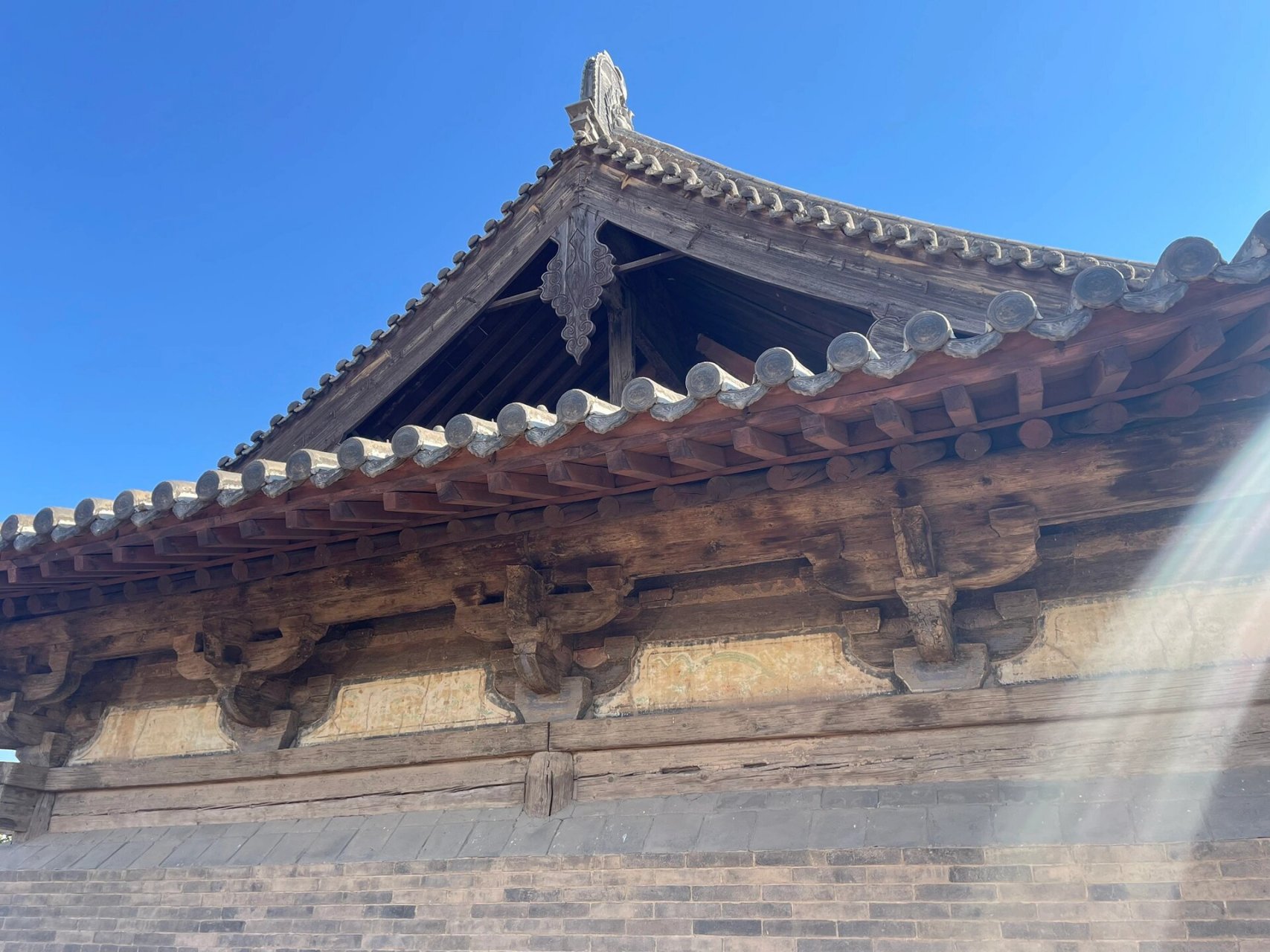 大同浑源县荆庄大云寺 荆庄大云寺(国五)位于浑源县东坊城乡荆庄村.