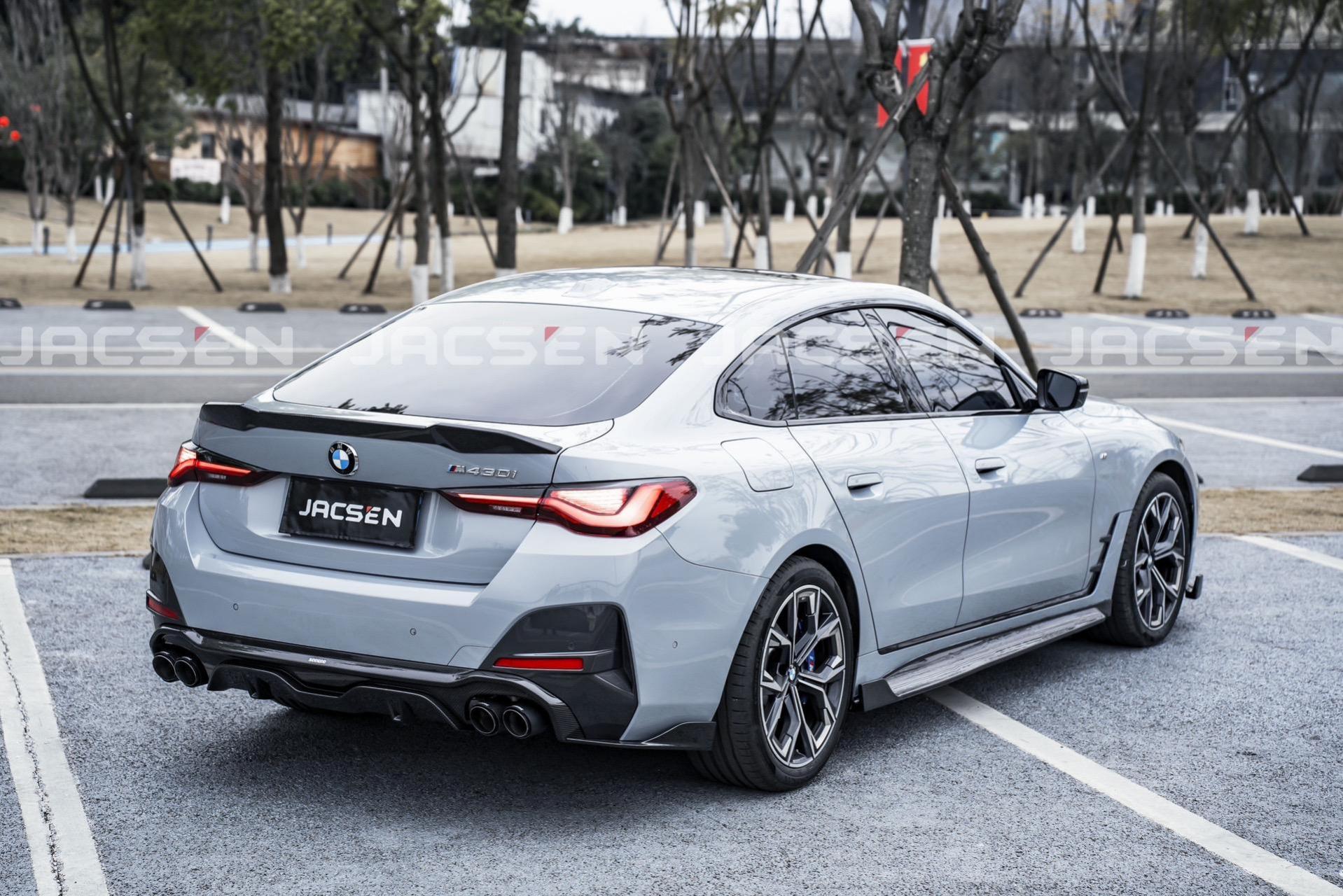 宝马4系四门布鲁克林gc,升级碳纤维前铲 碳纤维侧裙,碳纤维后唇,碳