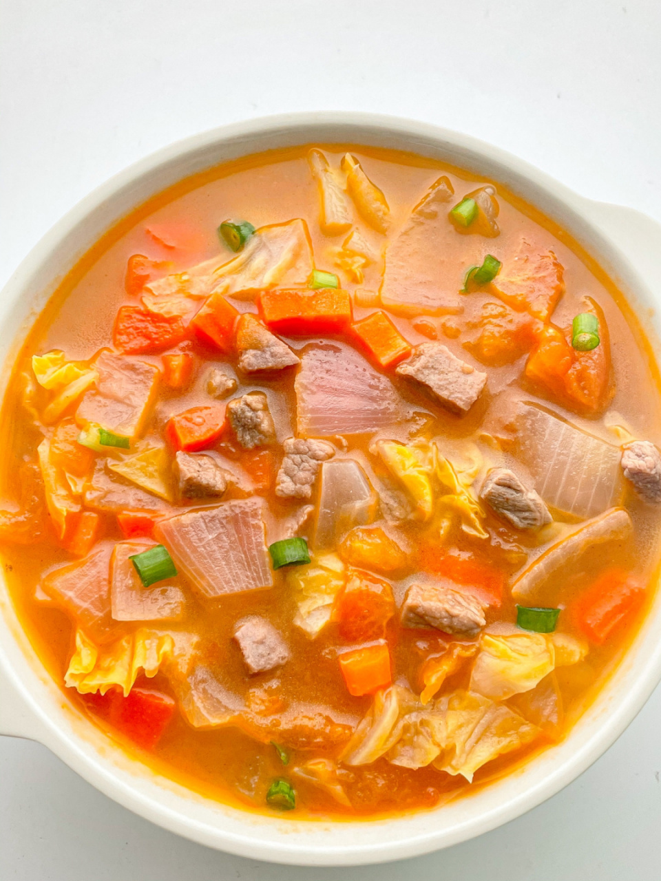 宝宝辅食|番茄牛排汤 酸甜开胃汤汁浓郁 今日辅食分享78番茄牛排汤