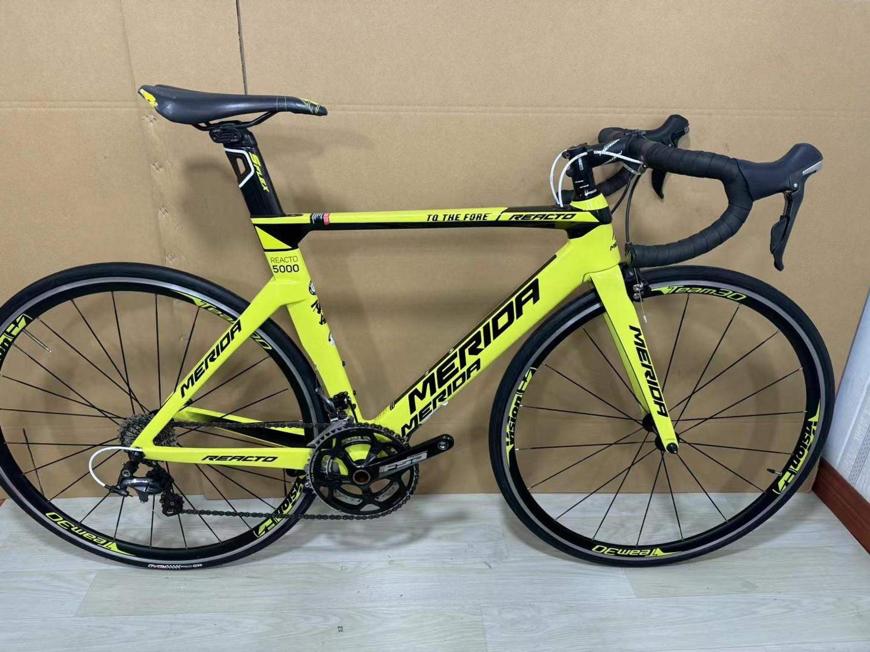 彭于晏同款 破风电影限量款 美利达瑞克多5000碳纤维公路车 全碳纤维