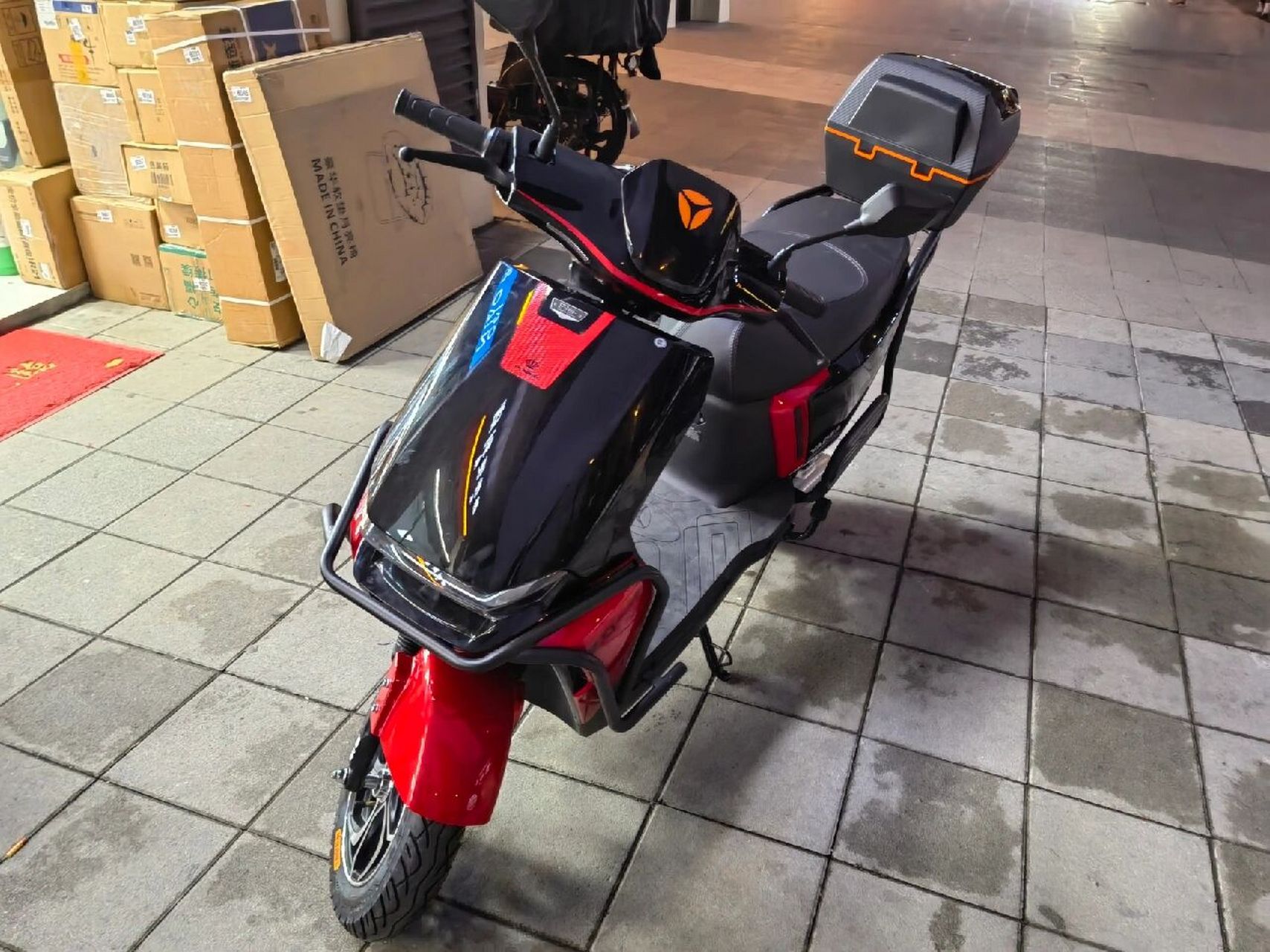 雅迪冠能欧骏运动版第一次耗电完成真实续航 这是第三篇关于我的新车