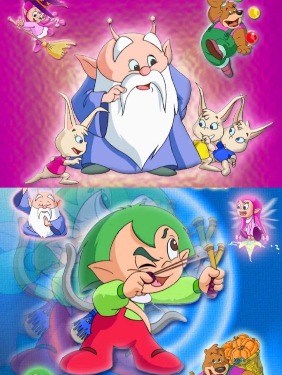 回忆100部童年动画片(15)小神仙和小仙女 还有人记得这部动画片吗?