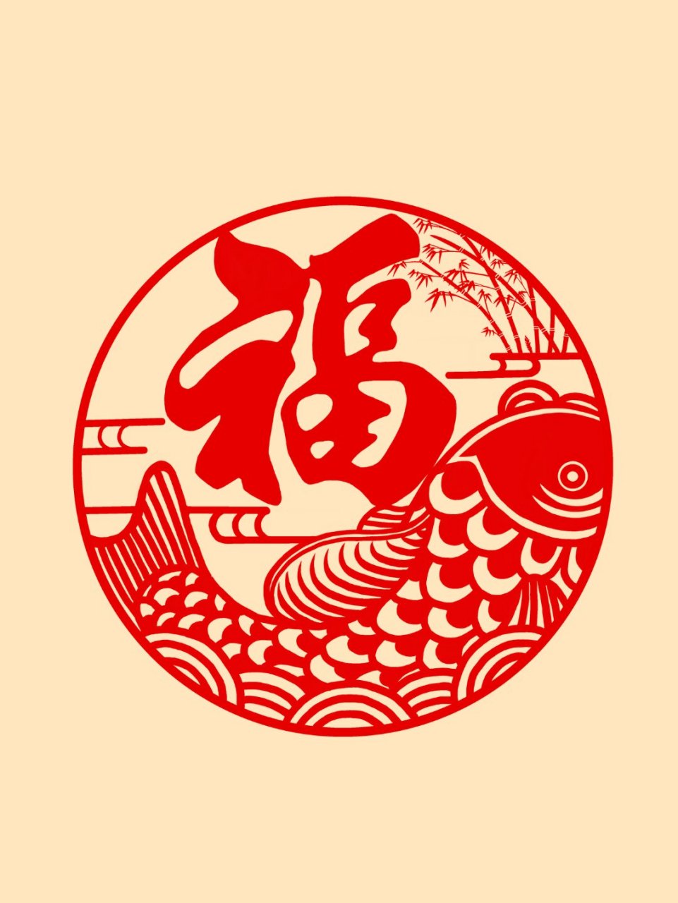 免扣素材|新年窗花非遗剪纸png|传统手艺 💫千门万户曈曈日,总把