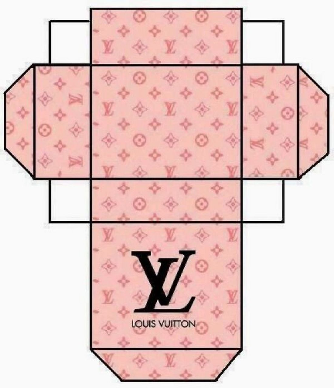 lv 包装盒图纸(三款) 分享创意与灵感 #lv