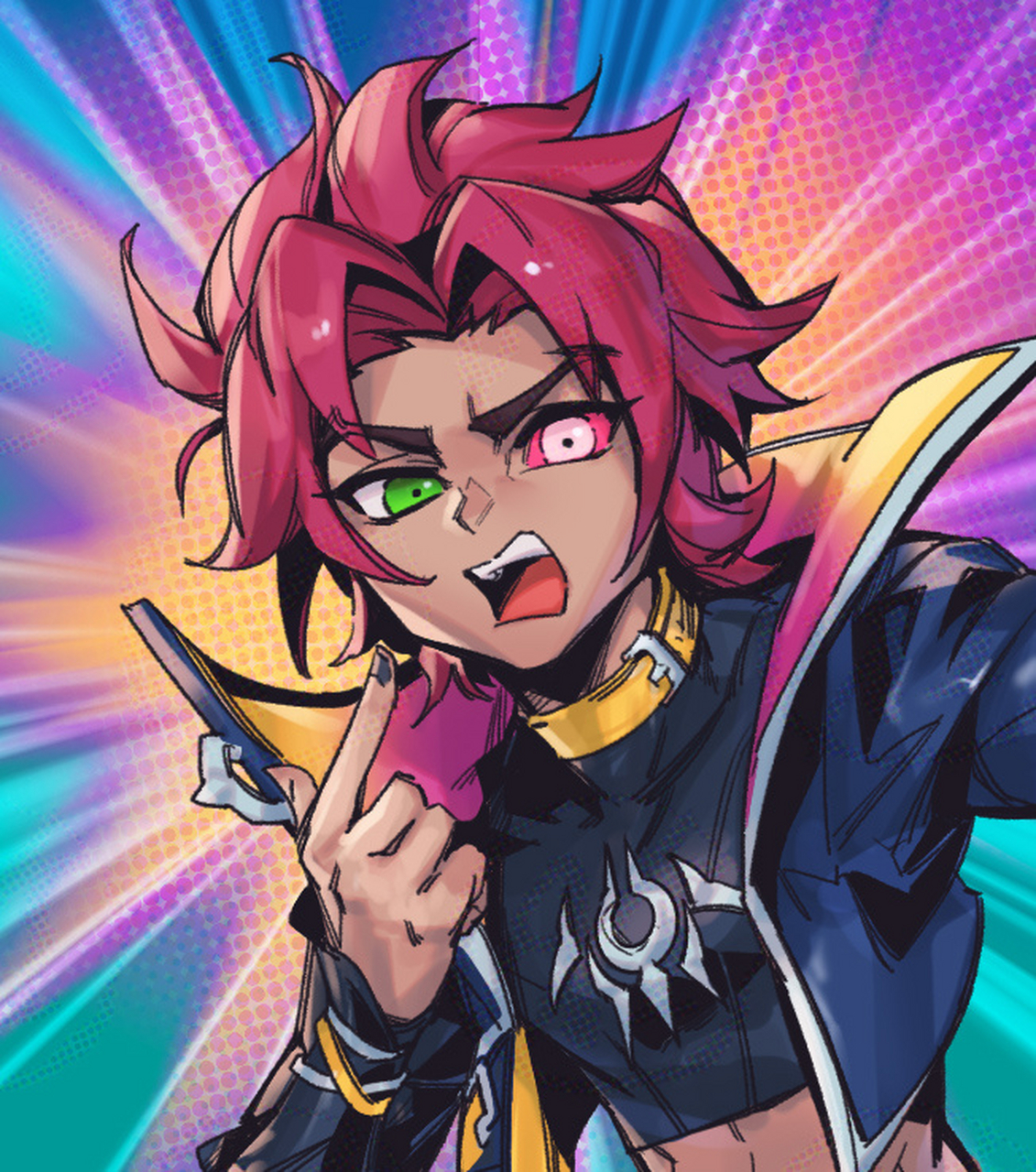 英雄联盟心之钢皮肤# 画师pt_crow的同人小漫画作品~ 好传神#英雄