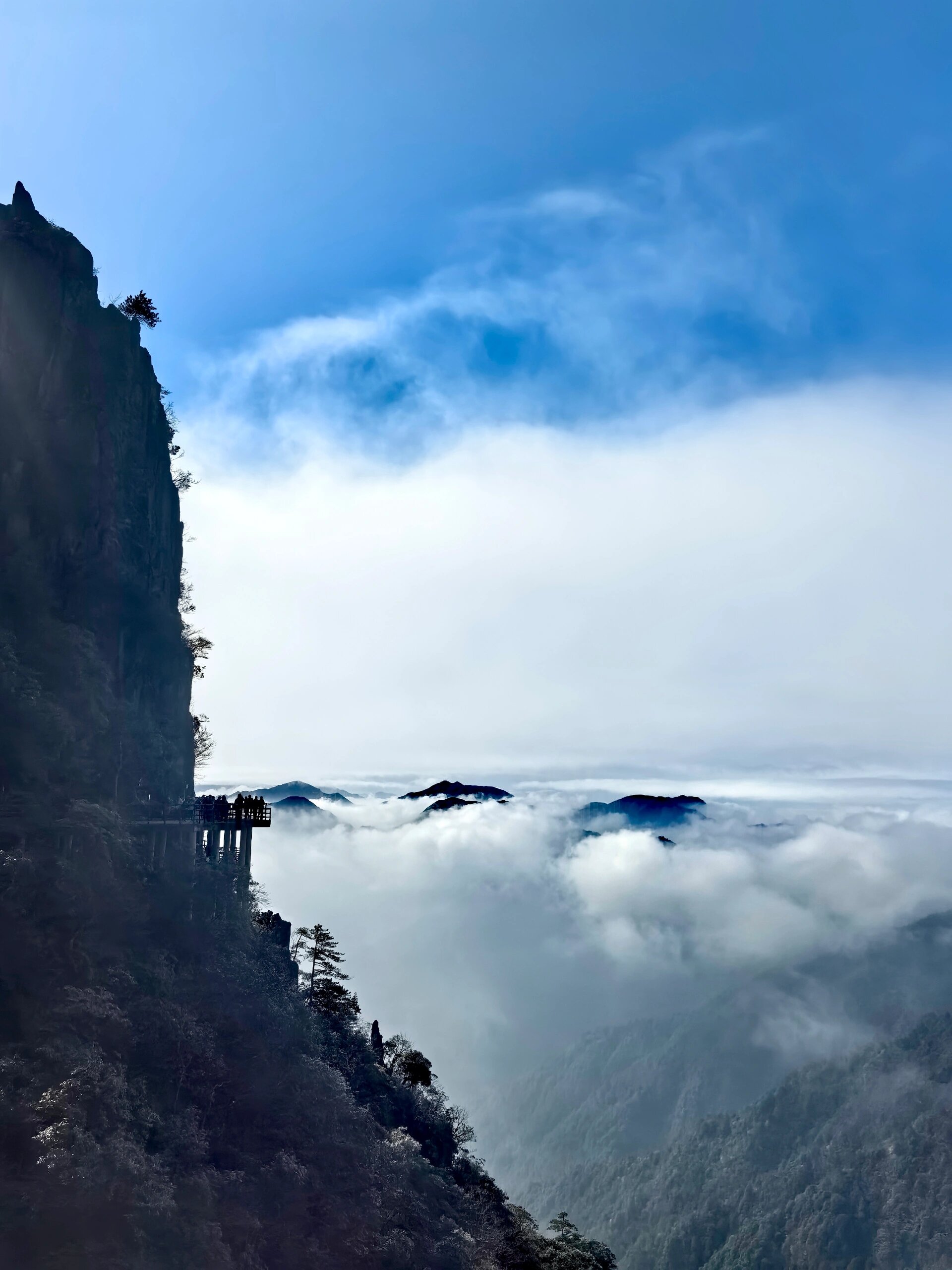 明月山天气图片