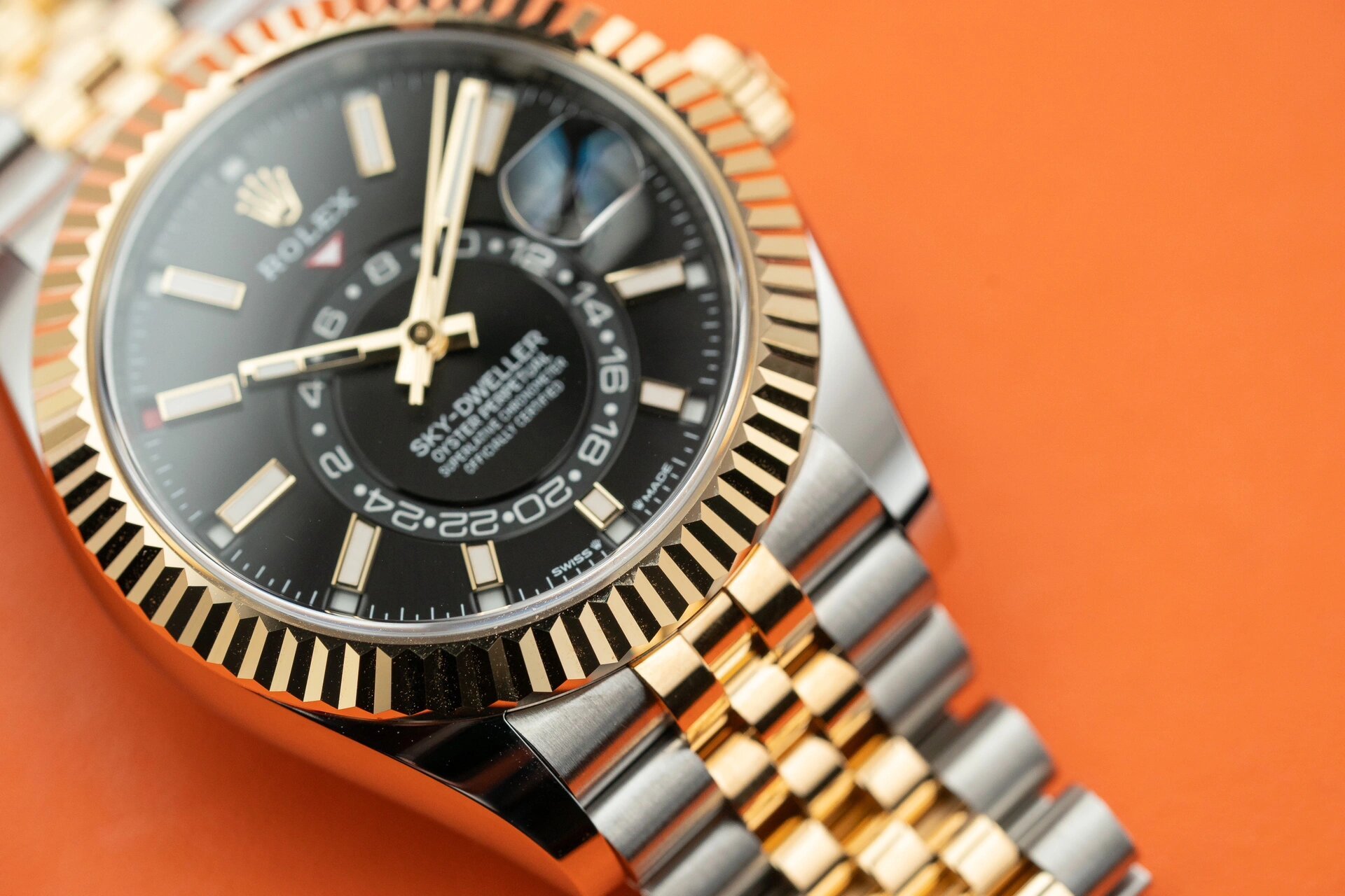 劳力士经典款式复杂机芯天行者年历黑盘 761576157615