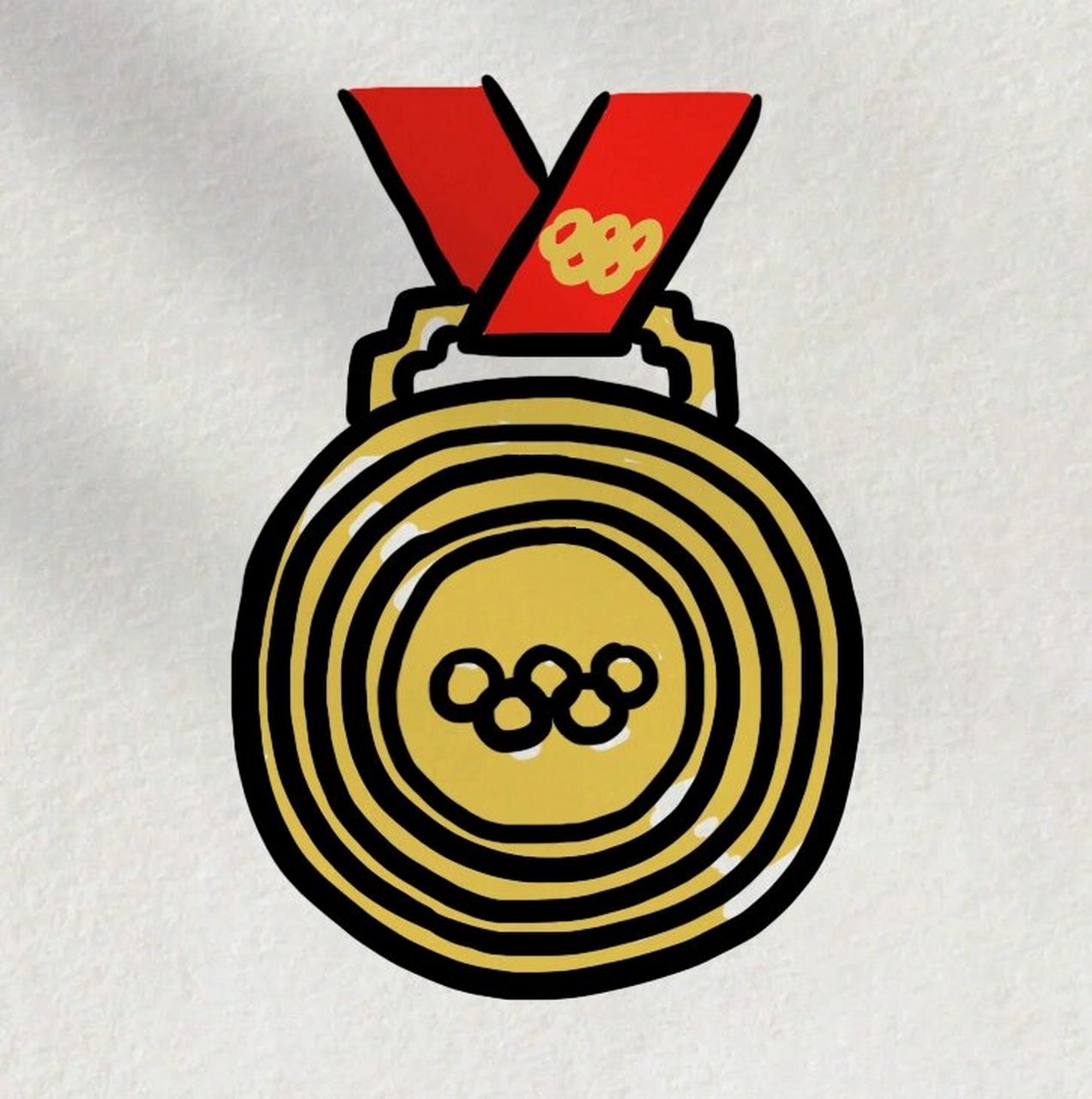 奥运会图标 简笔画图片